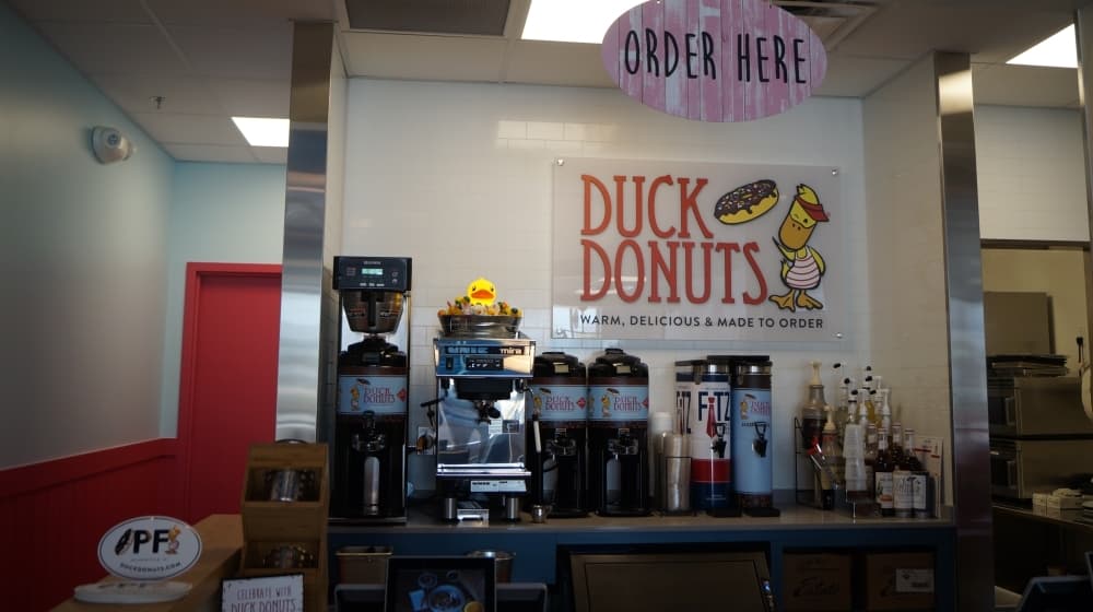 Duck Donuts will celebrate its grand opening in Pflugerville on March 14. (Kelsey Thompson/Community Impact Newspaper)