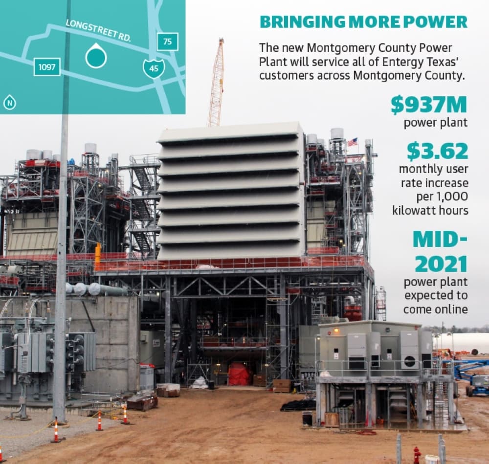 Construction underway at Montgomery County Power Station