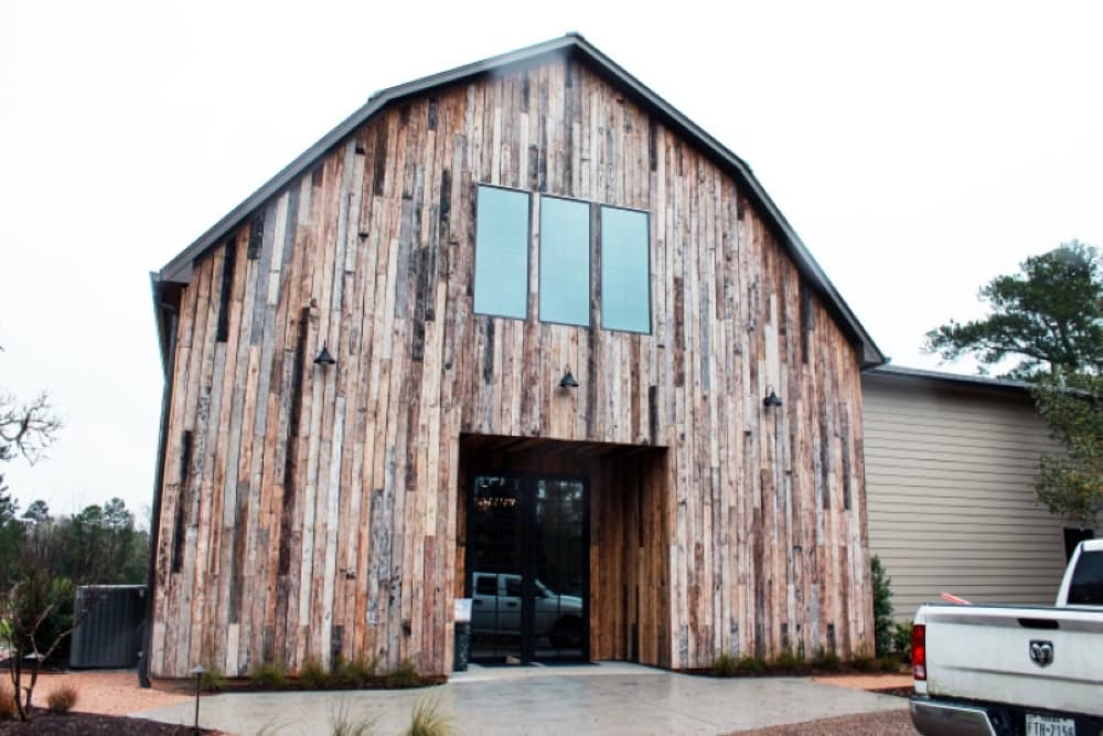 The Historic Hill House + Farm recently opened a restaurant and event space. (Andy Li/Community Impact Newspaper)