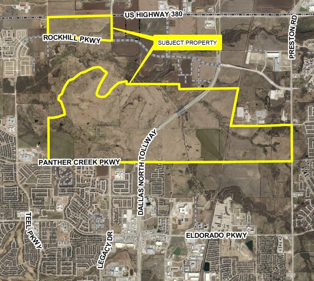 The Fields development will be adjacent to the future Professional Golfers Association of America headquarters along one corner and the future University of North Texas at Frisco’s branch campus along another corner. (Courtesy city of Frisco)