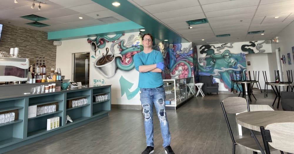 Owner of newly opened Coral Reef Coffee Co. in Lewisville shares struggles in midst of coronavirus