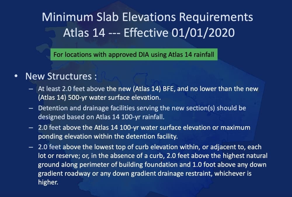 Fulshear City Council adopted the new Atlas 14 criteria. (Screenshot via Fort Bend County Drainage District)