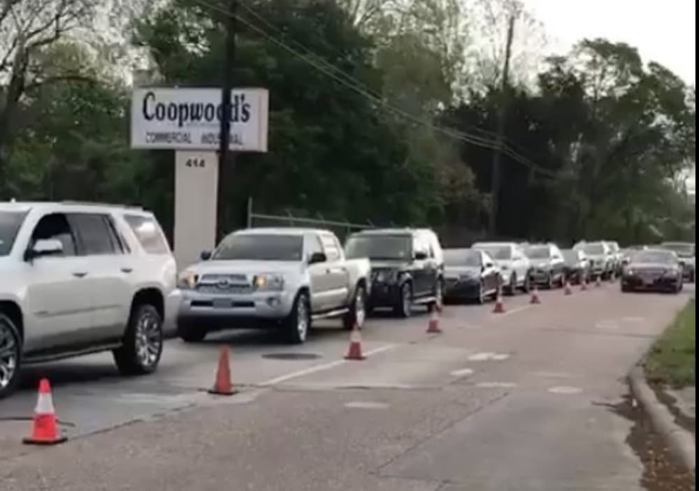 UPDATE: Houston-area drive-thru coronavirus testing sites begin to open, see high demand