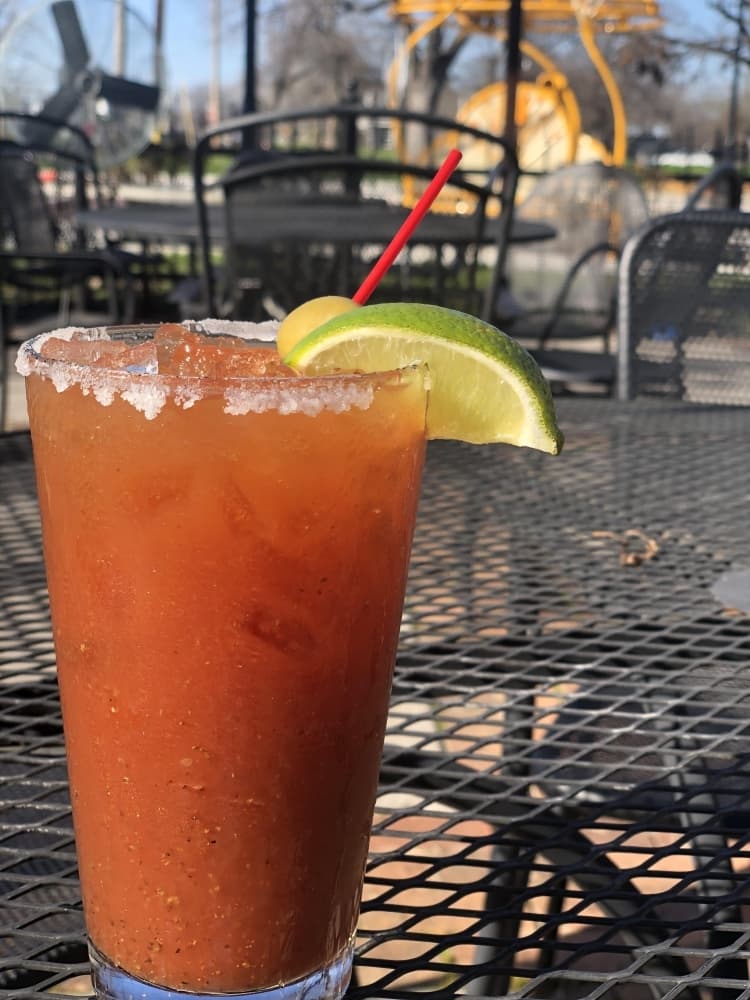 The cafe's signature drink is the Main Street Bloody Mary ($6.50). (Courtesy Main Street Cafe)