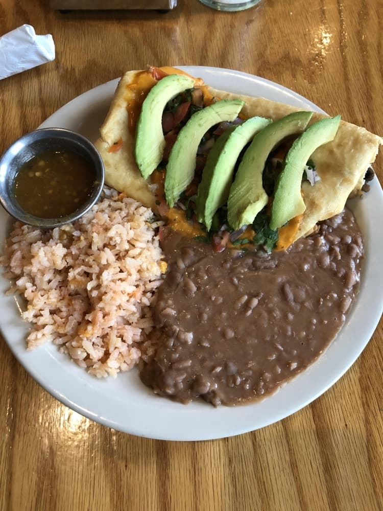 Customers can now order the cafe's chimichangas ($7.50) to-go. (Courtesy Main Street Cafe)