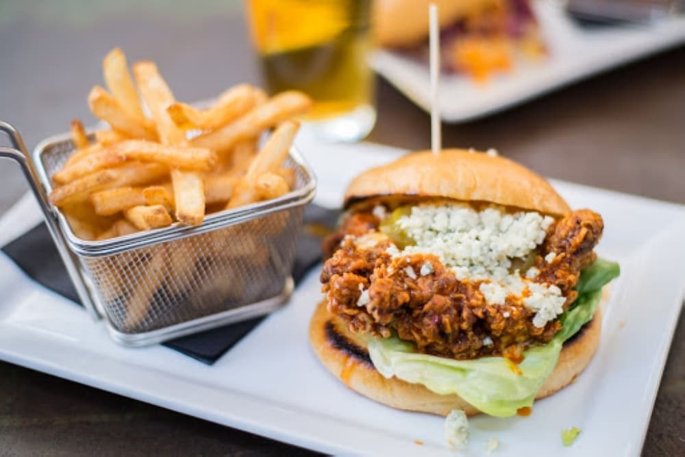 Muck & Fuss is known for its burgers and sandwiches. (Courtesy Muck & Fuss)