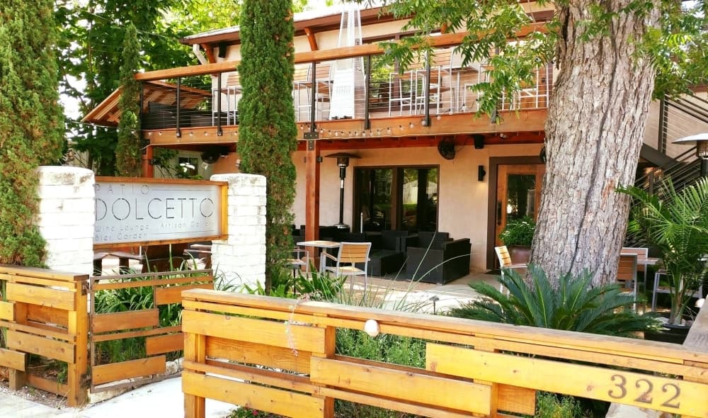 Patio Dolcetto is a wine lounge that offers inside and outside seating. (Courtesy Patio Dolcetto)