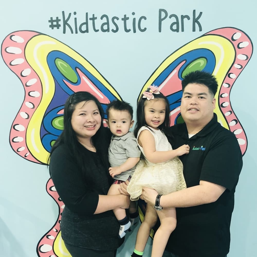 Christina and Ricky Nguyen co-own Kidtastic Park. (Courtesy Kidtastic Park)