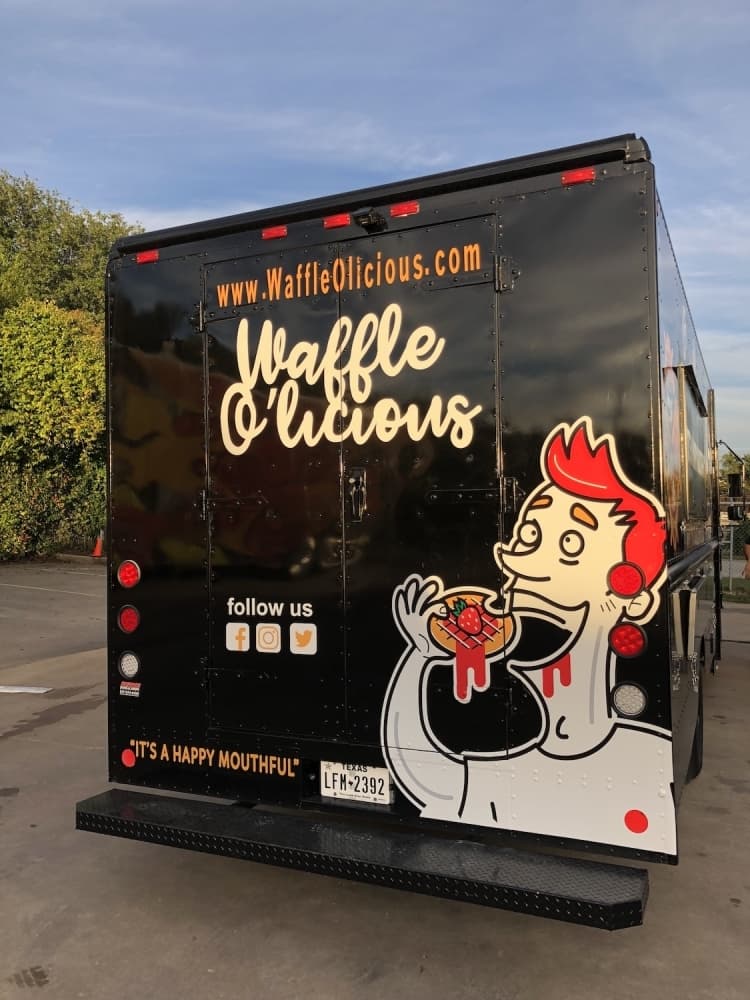 Richardson restaurant Waffle O'licious offers to bring food truck to area neighborhoods