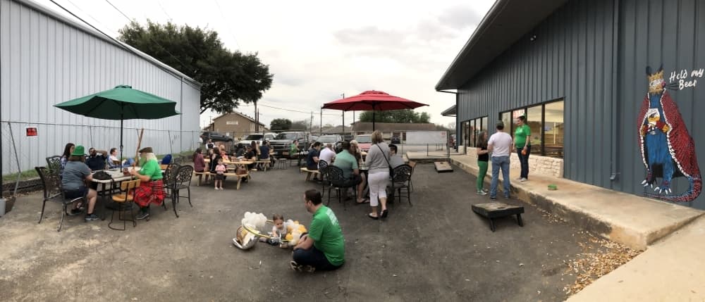 Barking Armadillo Brewing temporarily closed its taproom the week following its grand opening celebration. (Courtesy Barking Armadillo Brewing)