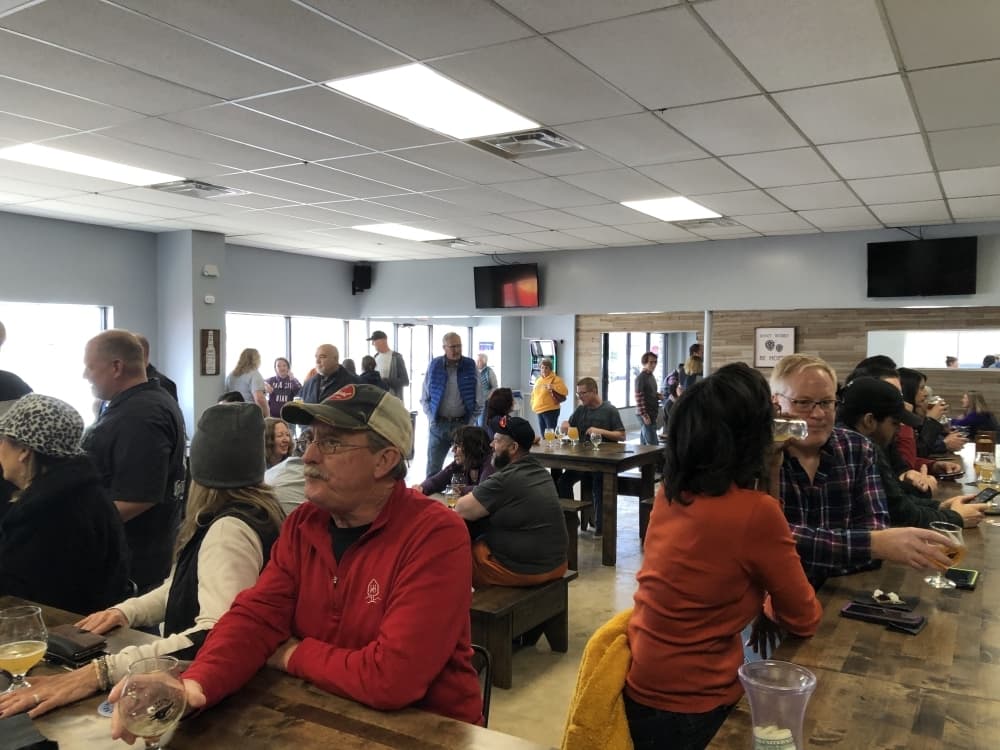 Barking Armadillo Brewing temporarily closed its taproom the week following its grand opening celebration. (Courtesy Barking Armadillo Brewing)