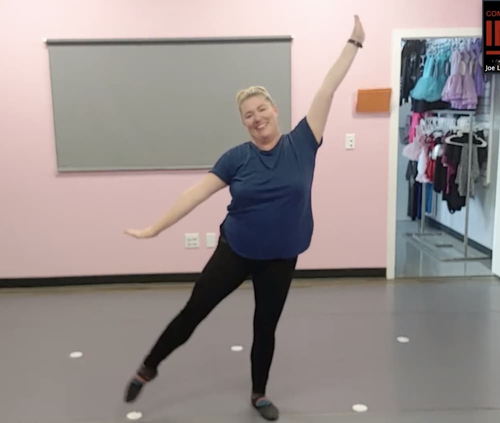 Kristin Shepherd shows off some dance moves for toddlers in a video posted to the 4 the Love of Dance YouTube channel. (Courtesy 4 the Love of Dance)