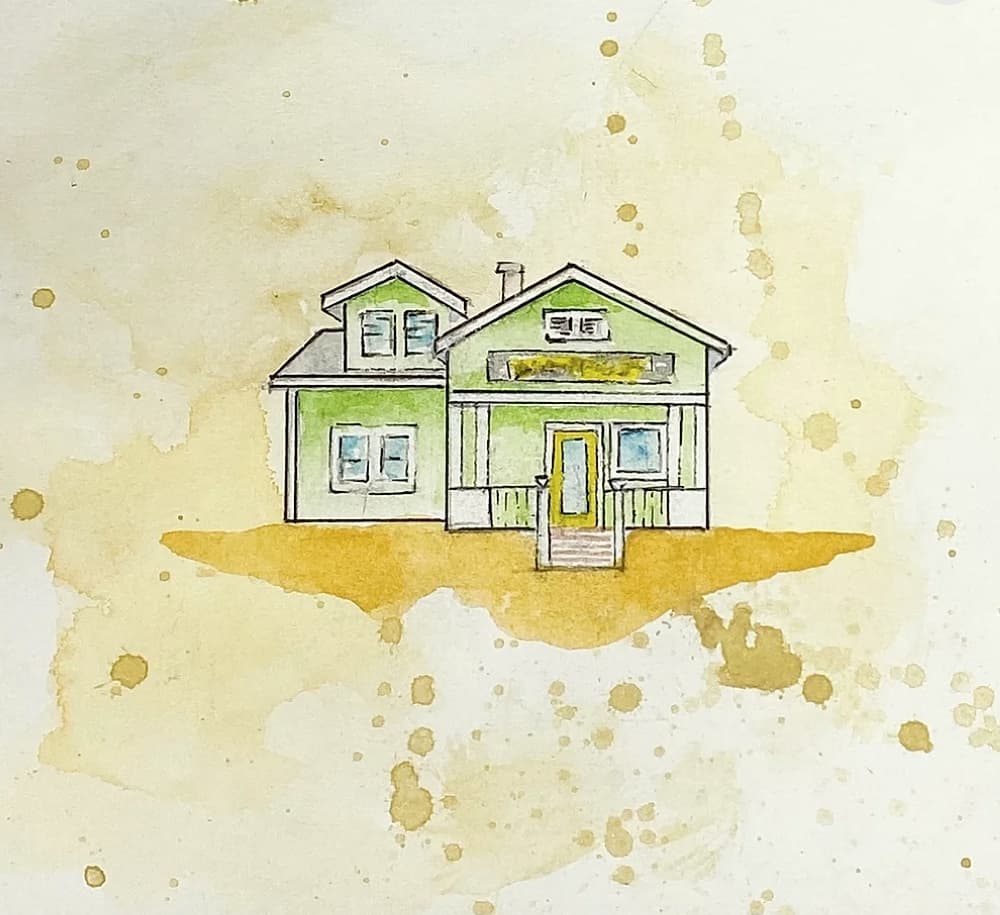Sweet Lemon Kitchen is one of many businesses featured on prints available for sale. All proceeds will support the depicted business. (Courtesy Something Social)