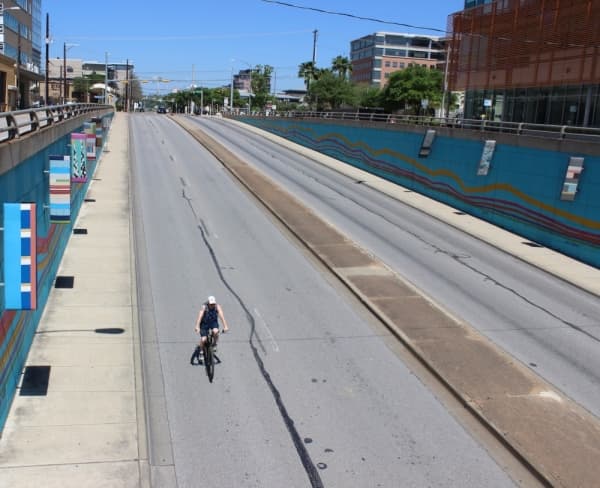 PHOTOS: Scenes of an empty Austin as residents stay home under local orders