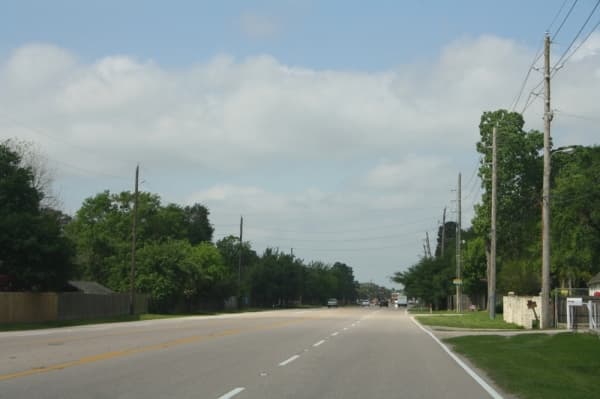 Cypress North Houston Road and other major roadways throughout Cy-Fair are relatively clear. (Danica Smithwick/Community Impact Newspaper)