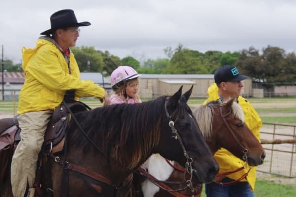 Historic New Braunfels trail ride could not be stopped by weather or COVID-19