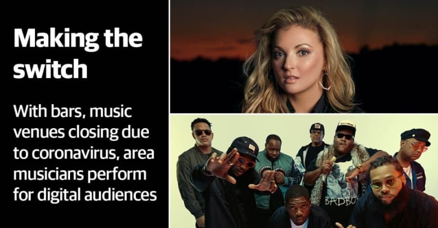 Houston-area musicians go virtual to play for fans amid coronavirus cancellations of live shows