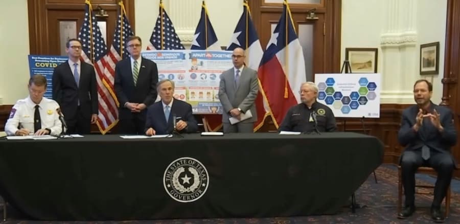 'Now is the time to redouble our efforts': Abbott issues executive order for state on COVID-19 extending school closures, clarifying essential services