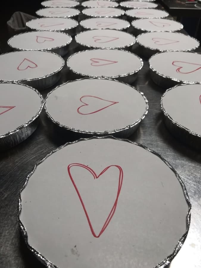 The restaurants provide 40-50 meals a day to former employees and their families. (courtesy Rick Wells.)
