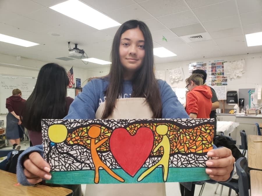 Georgetown High School student mural put on hold due to coronavirus pandemic