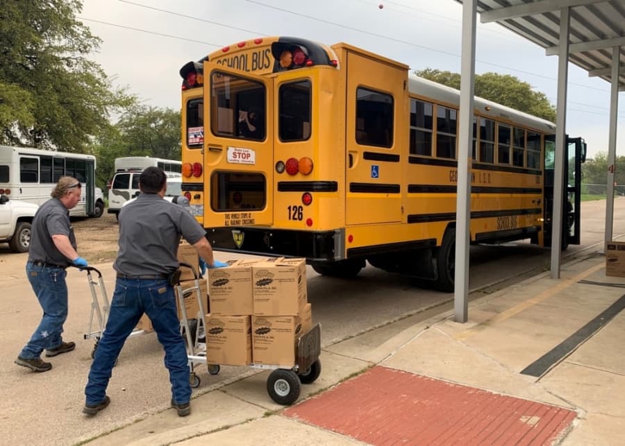 Georgetown ISD Backpack Buddies program to home-deliver food to district's vulnerable children