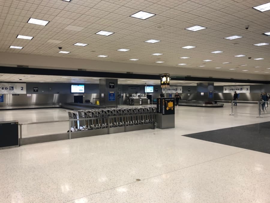 Houston Airport System officials have closed down all but three TSA checkpoints at George Bush Intercontinental Airport. (Emily Heineman/Community Impact Newspaper)