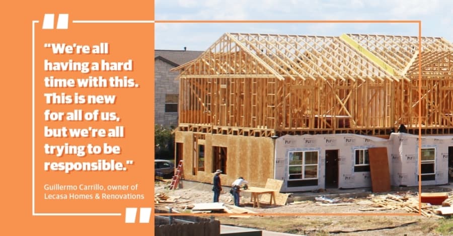 Thousands of construction workers this week returned to work in Austin. What are developers doing to ensure safe work sites?