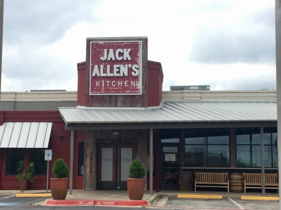 Jack Allen's Kitchen is temporarily closed through at least May 11, according to staff. (Taylor Jackson Buchanan/Community Impact Newspaper)