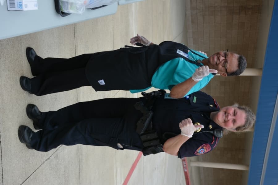 Katy ISD is serving free meals for children at select campuses during its temporary closure due to the COVID-19 pandemic. (Courtesy Katy ISD)