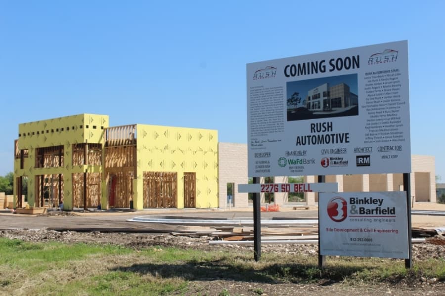 Rush Automotive to open location in Leander this year despite coronavirus