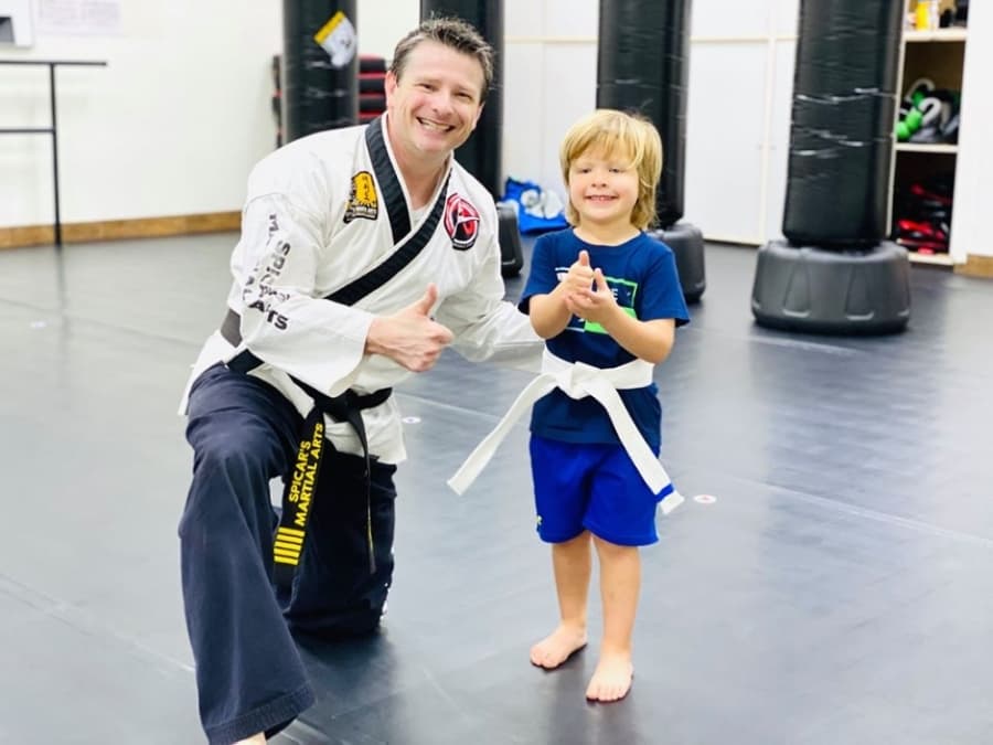 Adam Spicar said his martial arts program helps students stay positive. (Courtesy Reveal Martial Arts)