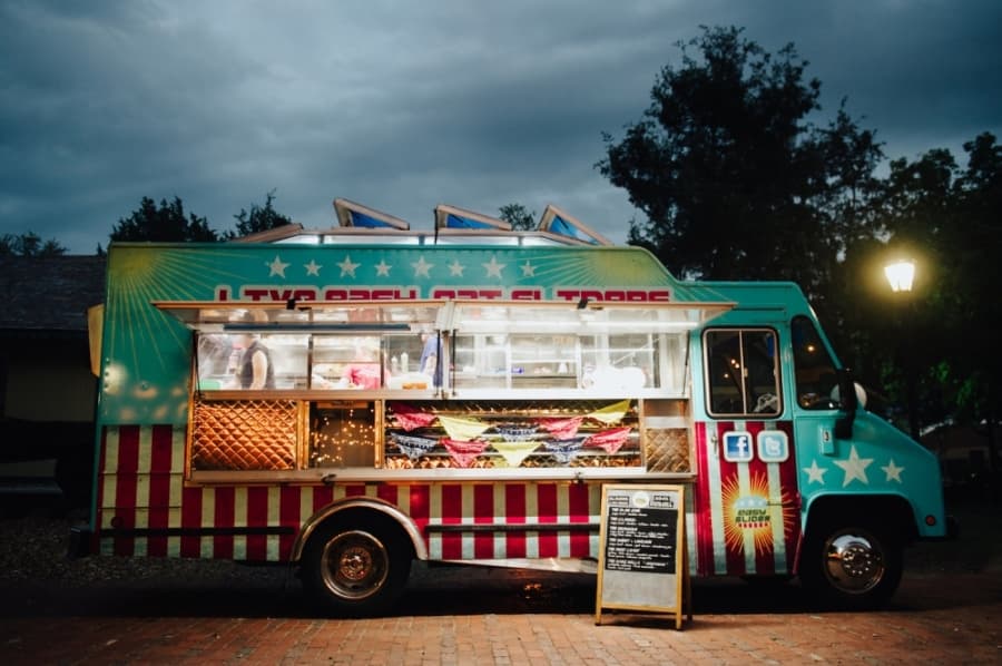 The Easy Slider truck will soon carry offerings from other Harvest Hall kitchens. (Courtesy LDWW Group)