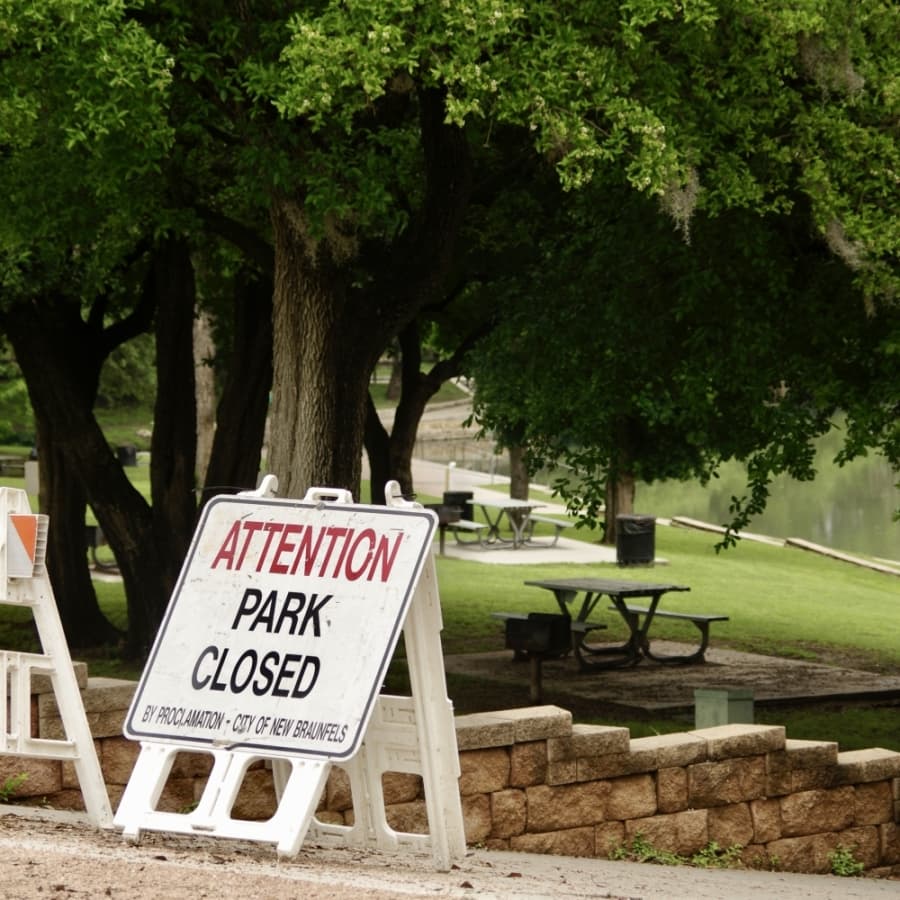 UPDATED: Comal County closes parks and boat ramps through Easter weekend