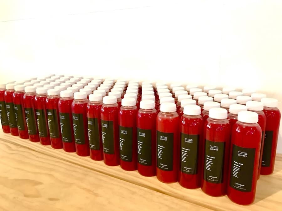 CV Local Juicery delivered 200 cold-pressed juices to Colleyville first responders April 7. (Courtesy CV Local Juicery)
