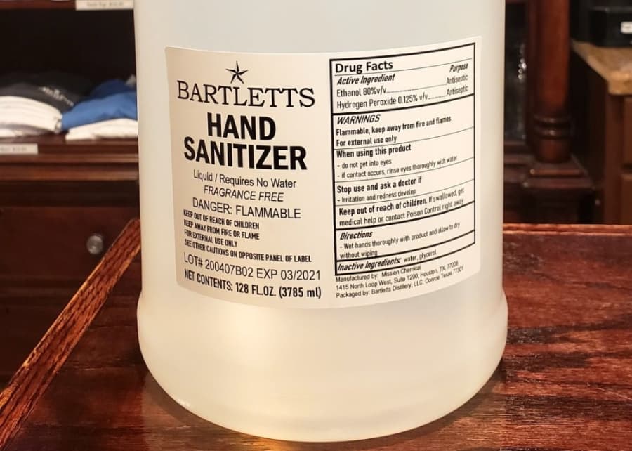 Bartletts Distillery in Conroe offers hand sanitizer during coronavirus outbreak