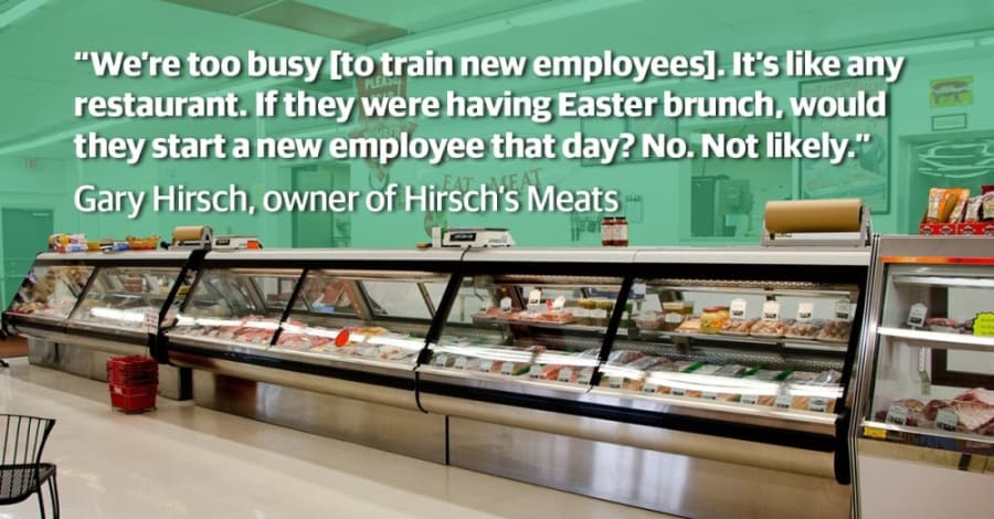 With business doubling at Hirsch's Meats in Plano, store hits staffing bottleneck