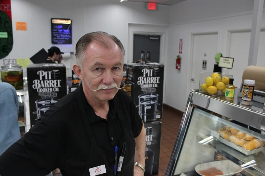 Gary Hirsch's Plano meat market has been in business for 28 years. He said he has had to reduce hours to prevent staff burnout even as business has doubled in the aftermath of local coronavirus closures. (Daniel Houston/Community Impact Newspaper)