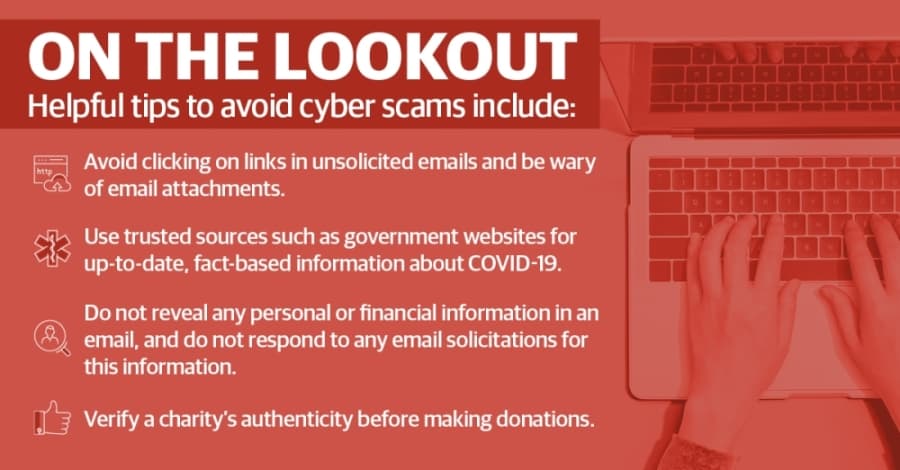 IN THE KNOW: Protect yourself from common scams related to the coronavirus