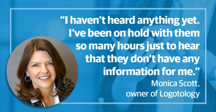 'I’m Caller No. 2,145 today': Business owners grapple with arduous federal loan process