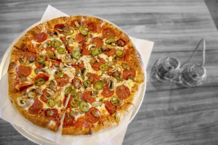 Charlie D's Pizza (Shawn Arrajj/Community Impact Newspaper)