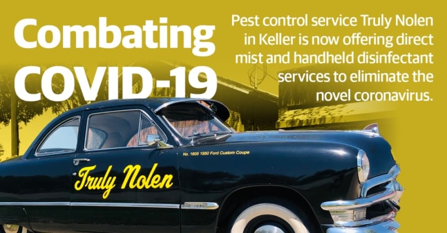 Keller pest control business expanding services to fight COVID-19