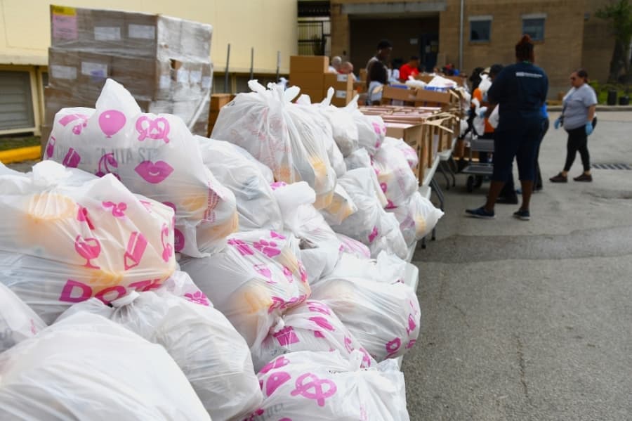 Houston ISD will distribute food for up to 3,000 families at NRG Stadium parking lot Saturday