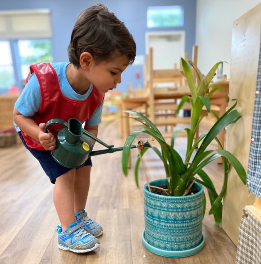 Guidepost Montessori at Stonebriar is limiting classrooms to no more than 10 people at a time. (Courtesy Guidepost Montessori at Stonebriar)