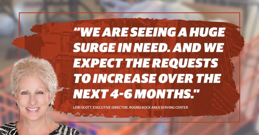 With requests for help up 30%, Round Rock Area Serving Center adapts services to address coronavirus crisis