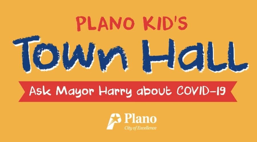 Plano hosts first Kids Town Hall with focus on coronavirus