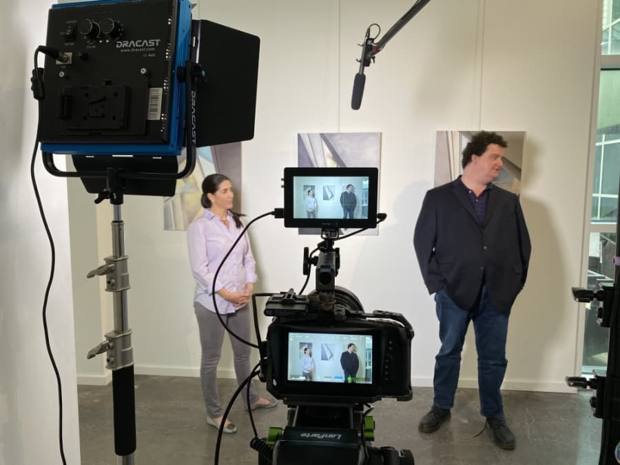 This month, the cultural center will release a video walk-through of artist Veronica Ibargüengoitia’s installation “Iterations"  hosted by curator Joseph Staley. (Courtesy Glade Cultural Center)