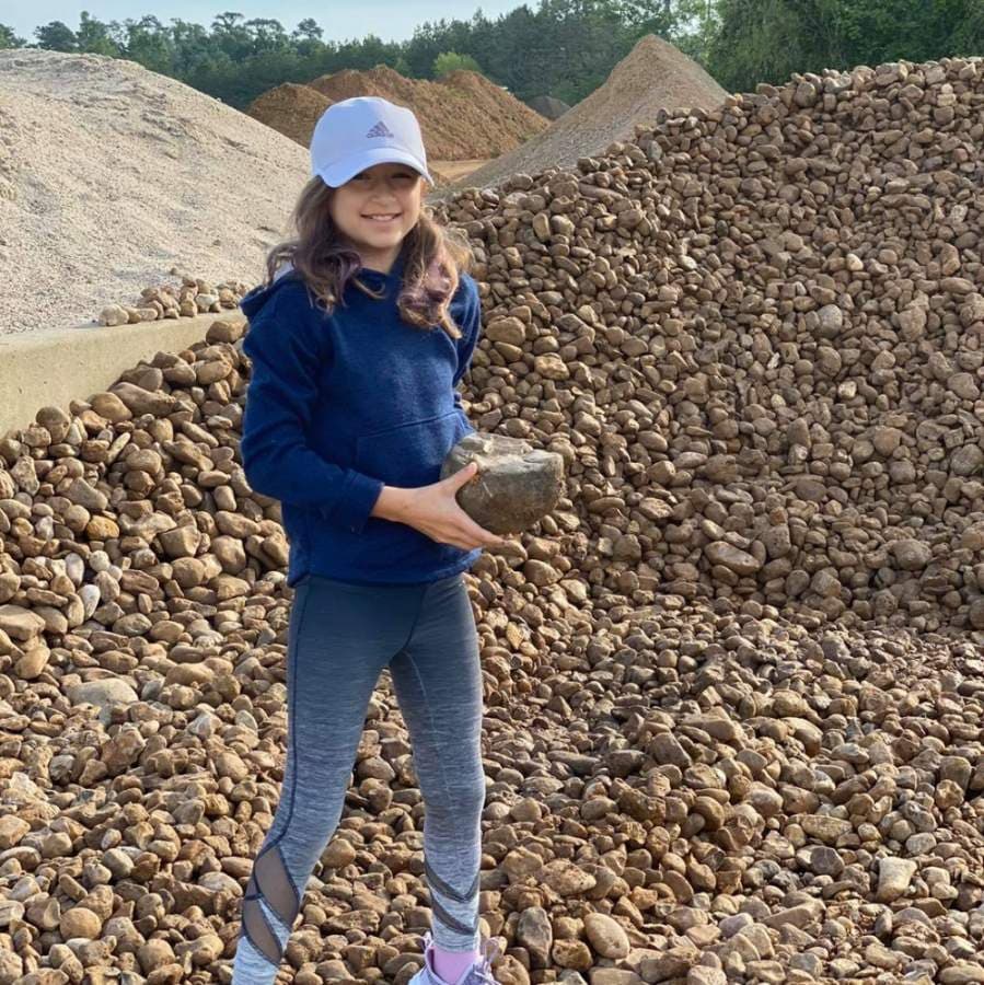 Children can now receive a free pet rock from RAC Materials in Tomball, Pinehurst