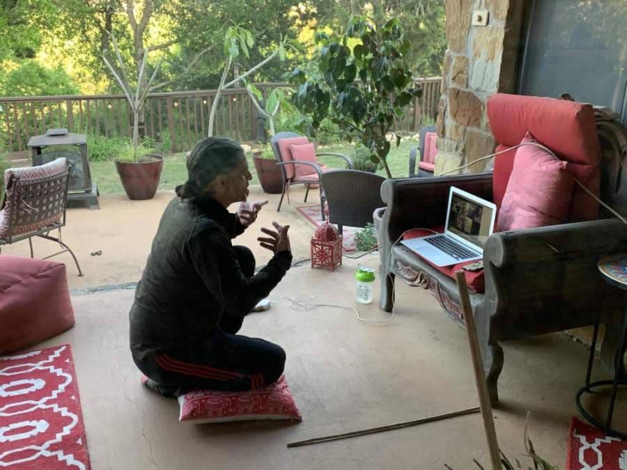 Del Sol Yoga & Kung Fu takes “energetic-driven” classes online as clients and staff practice social distance