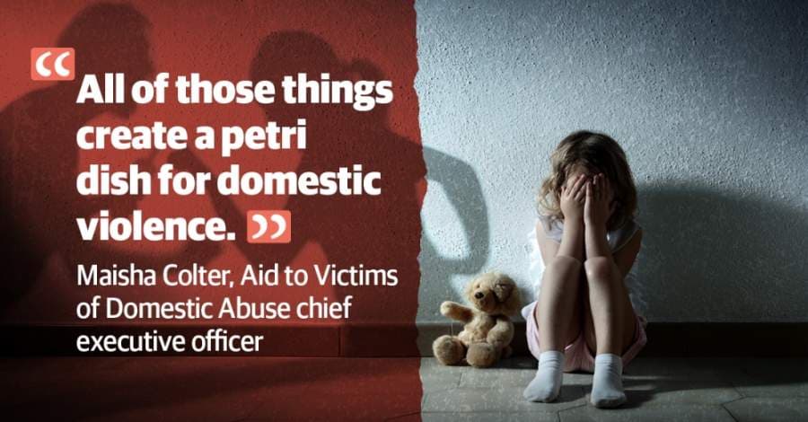 Domestic violence calls continue to climb as Harris County remains under stay-at-home order
