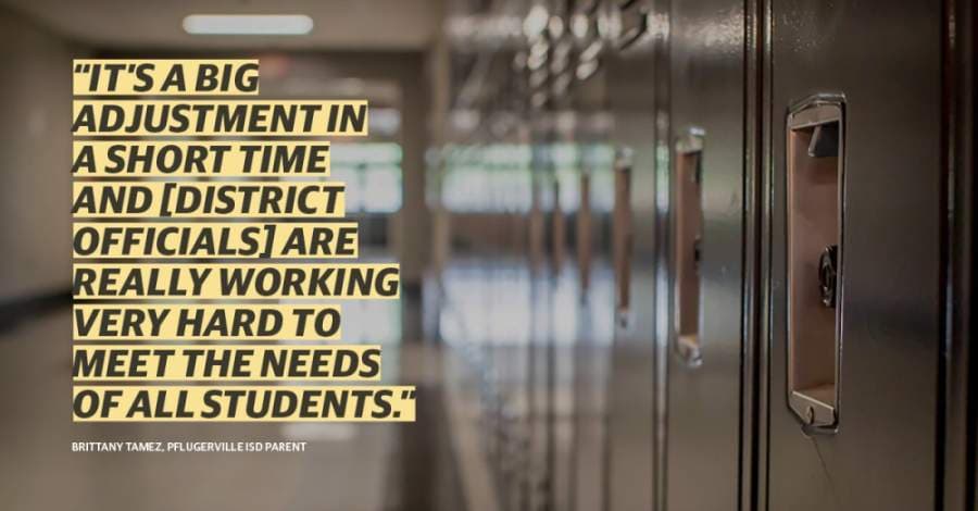 Round Rock, Pflugerville, Hutto parents navigate e-learning for remainder of school year